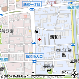 カワセ商事新和倉庫周辺の地図