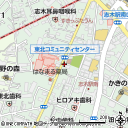 関東補聴器センター　志木新座店周辺の地図