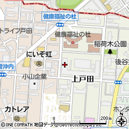 埼玉県戸田市上戸田5-1周辺の地図