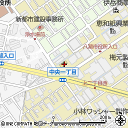 埼玉県八潮市二丁目488周辺の地図