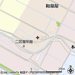 千葉県印西市和泉屋43周辺の地図