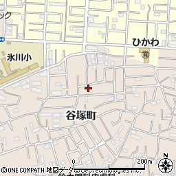 埼玉県草加市谷塚町1728-11周辺の地図