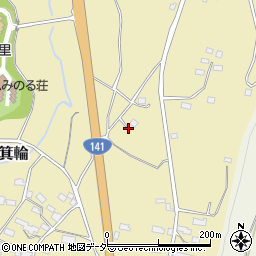 山梨県北杜市高根町箕輪2421周辺の地図