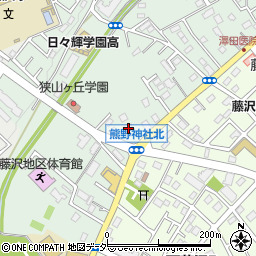 埼玉県入間市下藤沢1023周辺の地図