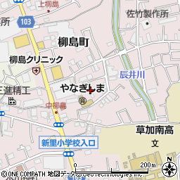森田電機産業株式会社　草加営業所・工場周辺の地図