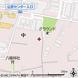 千葉県白井市中396周辺の地図