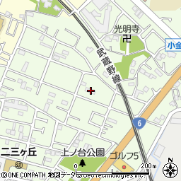千葉県松戸市二ツ木1356-1周辺の地図