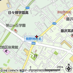 埼玉県入間市下藤沢1025周辺の地図