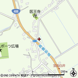 千葉県成田市宝田207周辺の地図