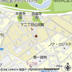 埼玉県八潮市二丁目1183周辺の地図