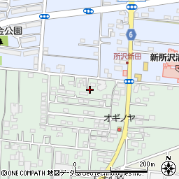 埼玉県所沢市所沢新町2522-20周辺の地図