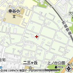 千葉県松戸市二ツ木1407周辺の地図
