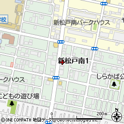 揚州商人 新松戸店周辺の地図