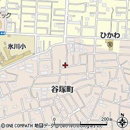 埼玉県草加市谷塚町1728-2周辺の地図