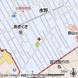 埼玉県狭山市水野1209周辺の地図