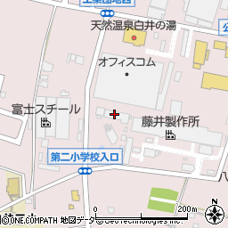 富士産業株式会社　白井営業所周辺の地図