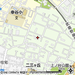千葉県松戸市二ツ木1406-2周辺の地図
