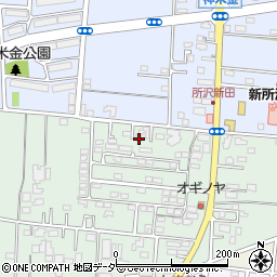 埼玉県所沢市所沢新町2522-37周辺の地図