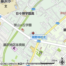 埼玉県入間市下藤沢1017周辺の地図