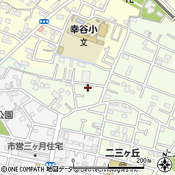 千葉県松戸市二ツ木1446-4周辺の地図