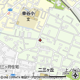 千葉県松戸市二ツ木1431-2周辺の地図