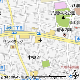 埼玉県八潮市中央2丁目20周辺の地図
