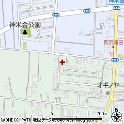 埼玉県所沢市所沢新町2514-28周辺の地図