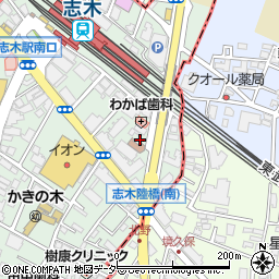 デイリーホテル新座店周辺の地図