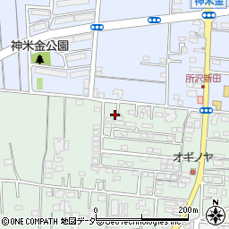 埼玉県所沢市所沢新町2522-26周辺の地図