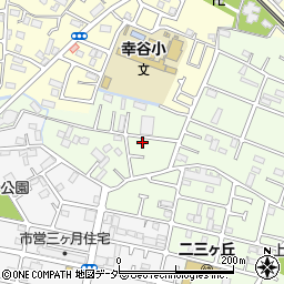 千葉県松戸市二ツ木1446周辺の地図