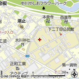 埼玉県八潮市二丁目1149周辺の地図