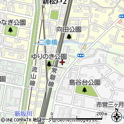 千葉県松戸市二ツ木1468-1周辺の地図