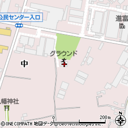 千葉県白井市中306周辺の地図
