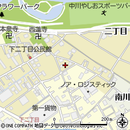 埼玉県八潮市二丁目1238周辺の地図