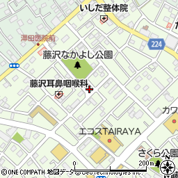 埼玉県入間市下藤沢2丁目周辺の地図