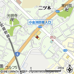 千葉県松戸市二ツ木343-1周辺の地図