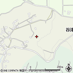 千葉県香取郡東庄町谷津周辺の地図