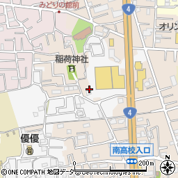 埼玉県草加市谷塚町1954周辺の地図