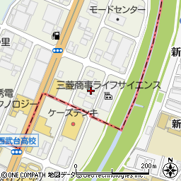 田中商事株式会社　所沢営業所周辺の地図