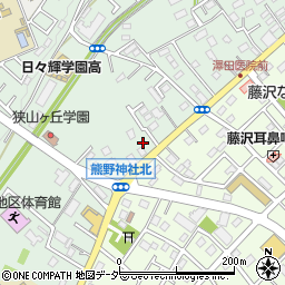 埼玉県入間市下藤沢1026周辺の地図