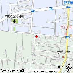 埼玉県所沢市所沢新町2514-27周辺の地図