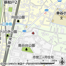 千葉県松戸市三ケ月142-4周辺の地図