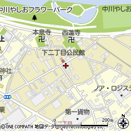 埼玉県八潮市二丁目1184周辺の地図