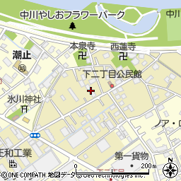 埼玉県八潮市二丁目1165周辺の地図