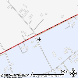 千葉県成田市大沼625-2周辺の地図