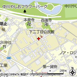 埼玉県八潮市二丁目1171-13周辺の地図