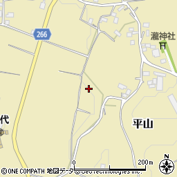千葉県香取郡東庄町平山周辺の地図
