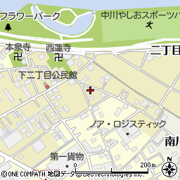 埼玉県八潮市二丁目1237周辺の地図