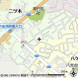 千葉県松戸市二ツ木1268-10周辺の地図