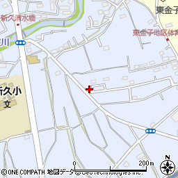埼玉県入間市新久414-1周辺の地図